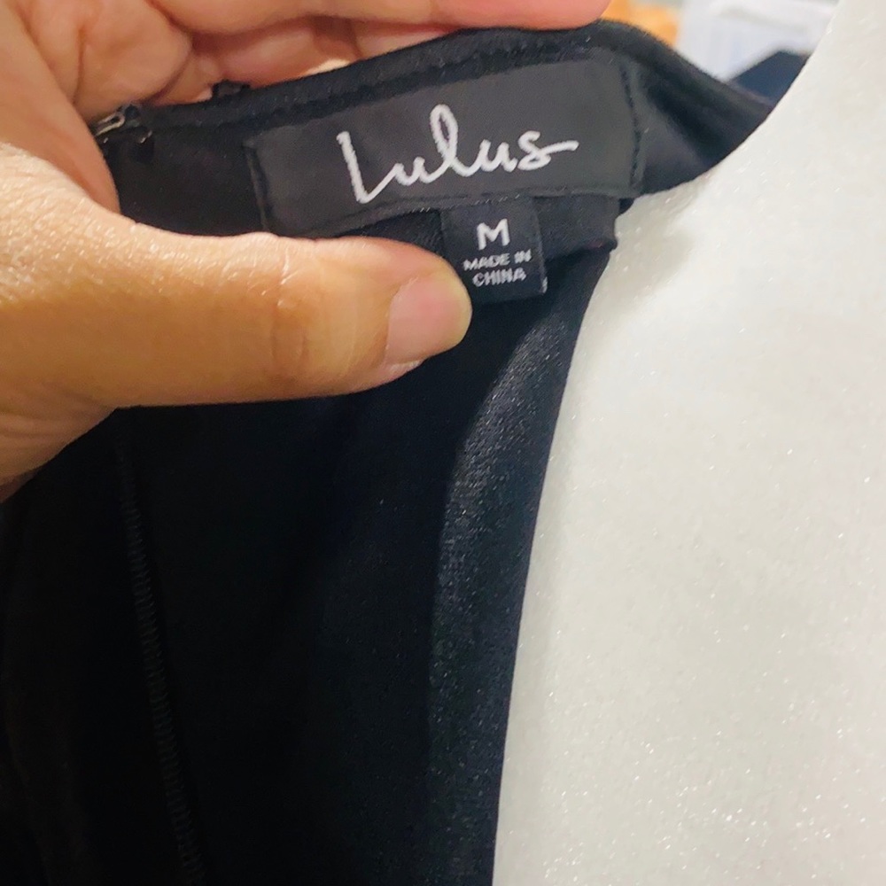 Lulu’s Bodycon Choker Dress - Picture 8 of 9
